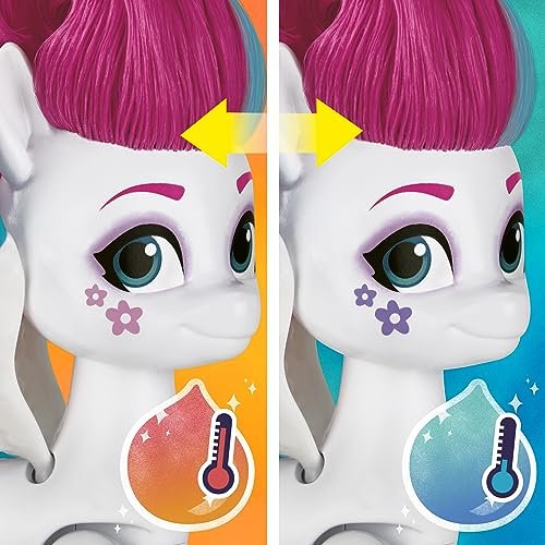 My Little Pony Toys Zipp Storm Style of The Day, 5-Inch Hair Styling Dolls with Fashions, Toys for 5 Year Old Girls and Boys