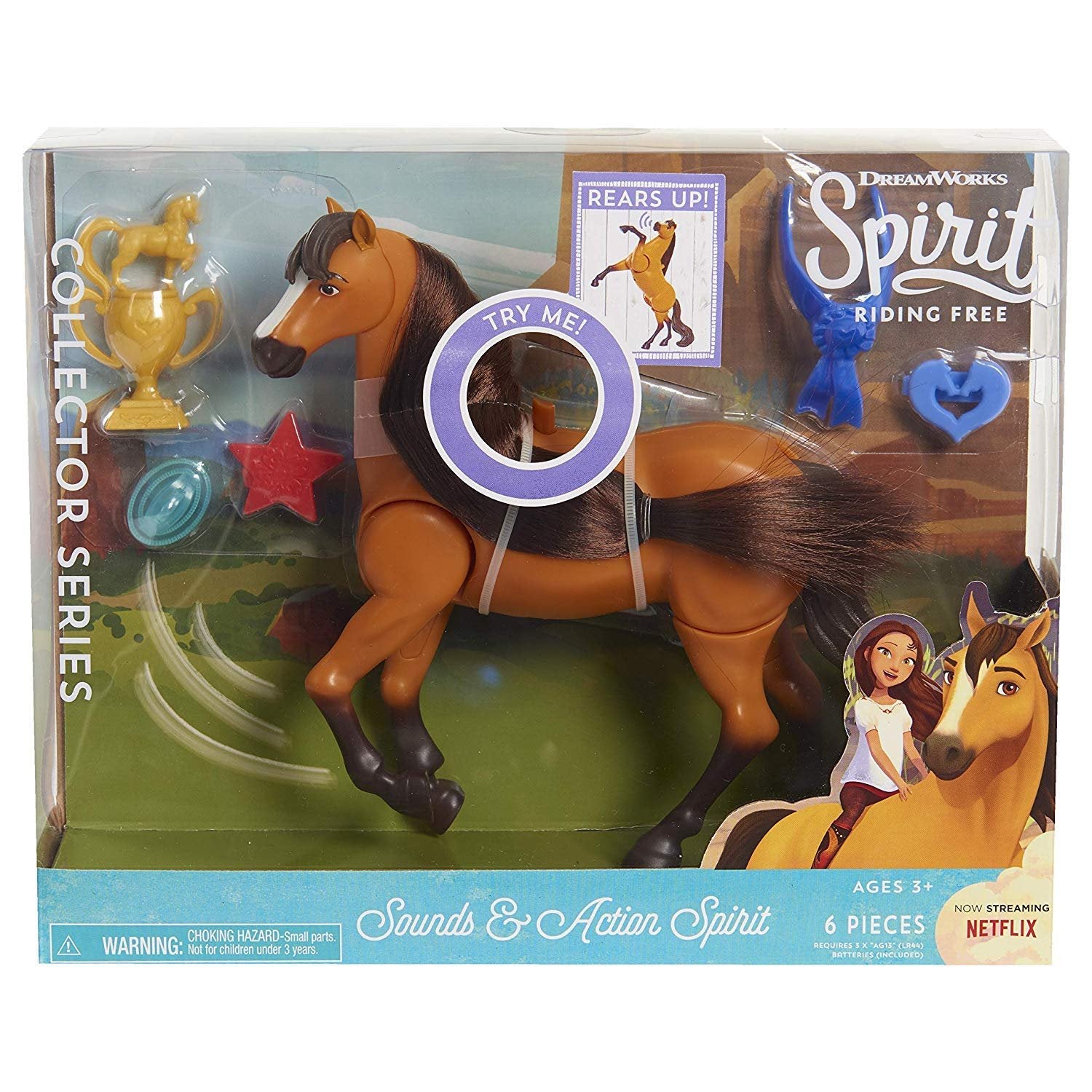 Spirit Riding Free Sounds & Action Horse, Spirit, Kids Toys for Ages 3 Up by Just Play