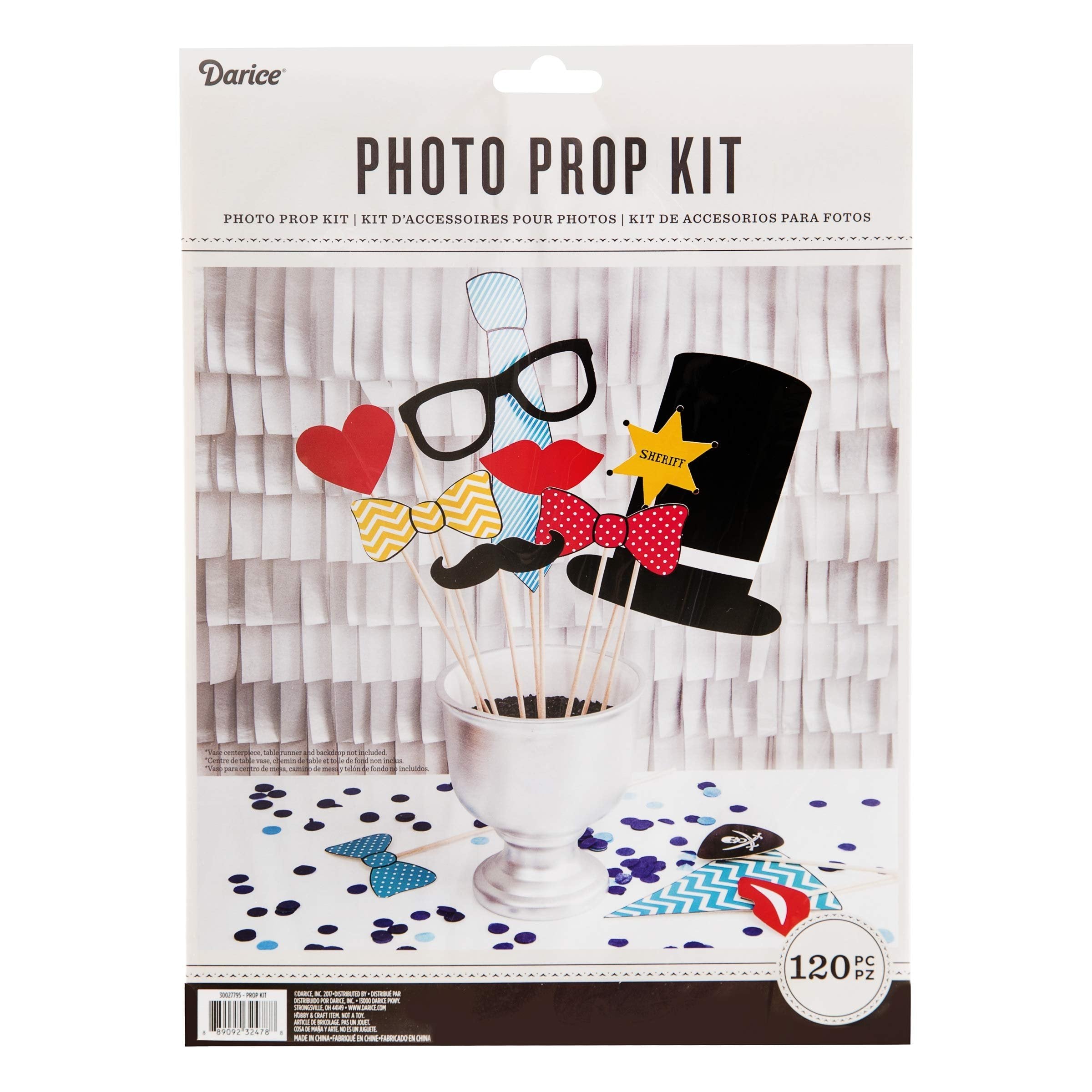 Darice Child Photo Prop Accessories, Assorted, 100 Piece