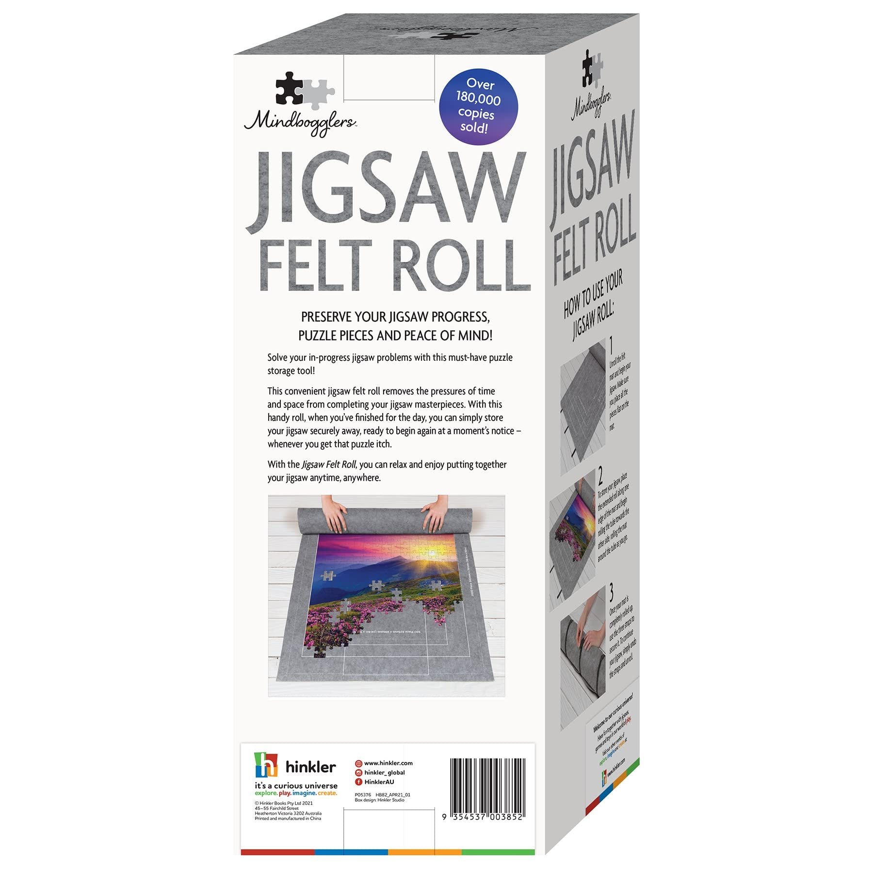 (New June) Mindbogglers Jigsaw Felt Roll 2021 Edition (unit 3)