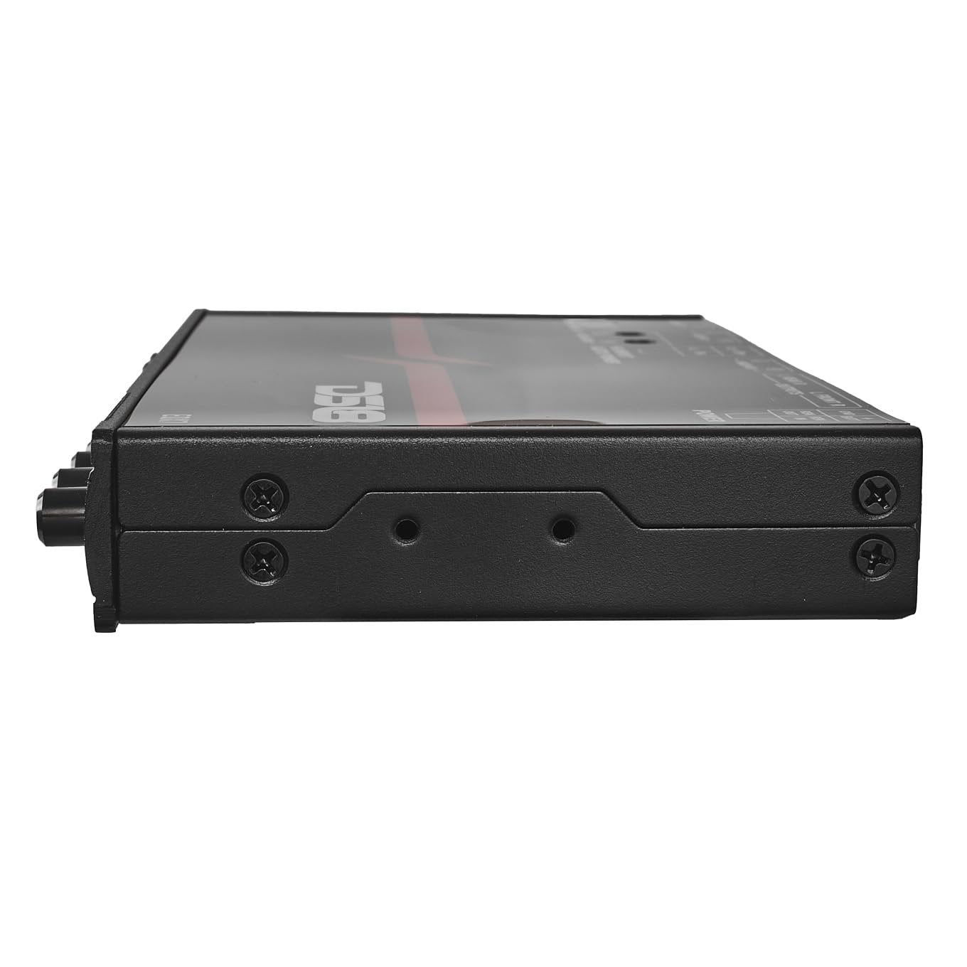 DS18 EQX7 Equalizer 7 Bands with auto Hi/Lo line Selector, Two Rear inputs (Main and Aux), 8 Volts Front, Rear and Sub Output