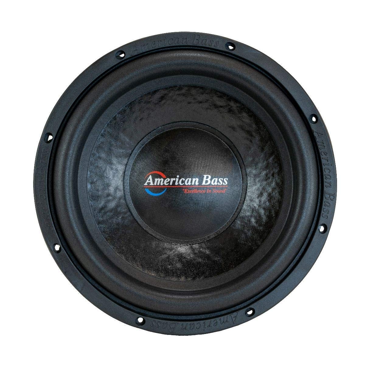 American Bass XD-1044 XD 10-inch Subwoofer 450 Watt RMS / 900 Watt Max Dual Voice Coil 4 Ohm Voice Coils 125 Oz Magnet