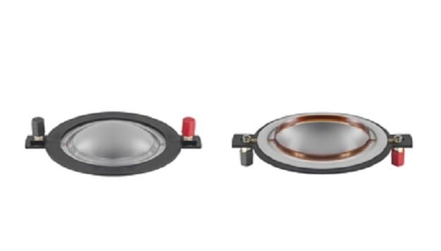 B&C MMD3A8M Replacement Diaphragm for B&C B&C DE65, DE72, DE75, DE82, DE85, DE700, DE750, 12CX32 and 15CX40 Compression Drivers - 8 Ohm, Spring Terminals