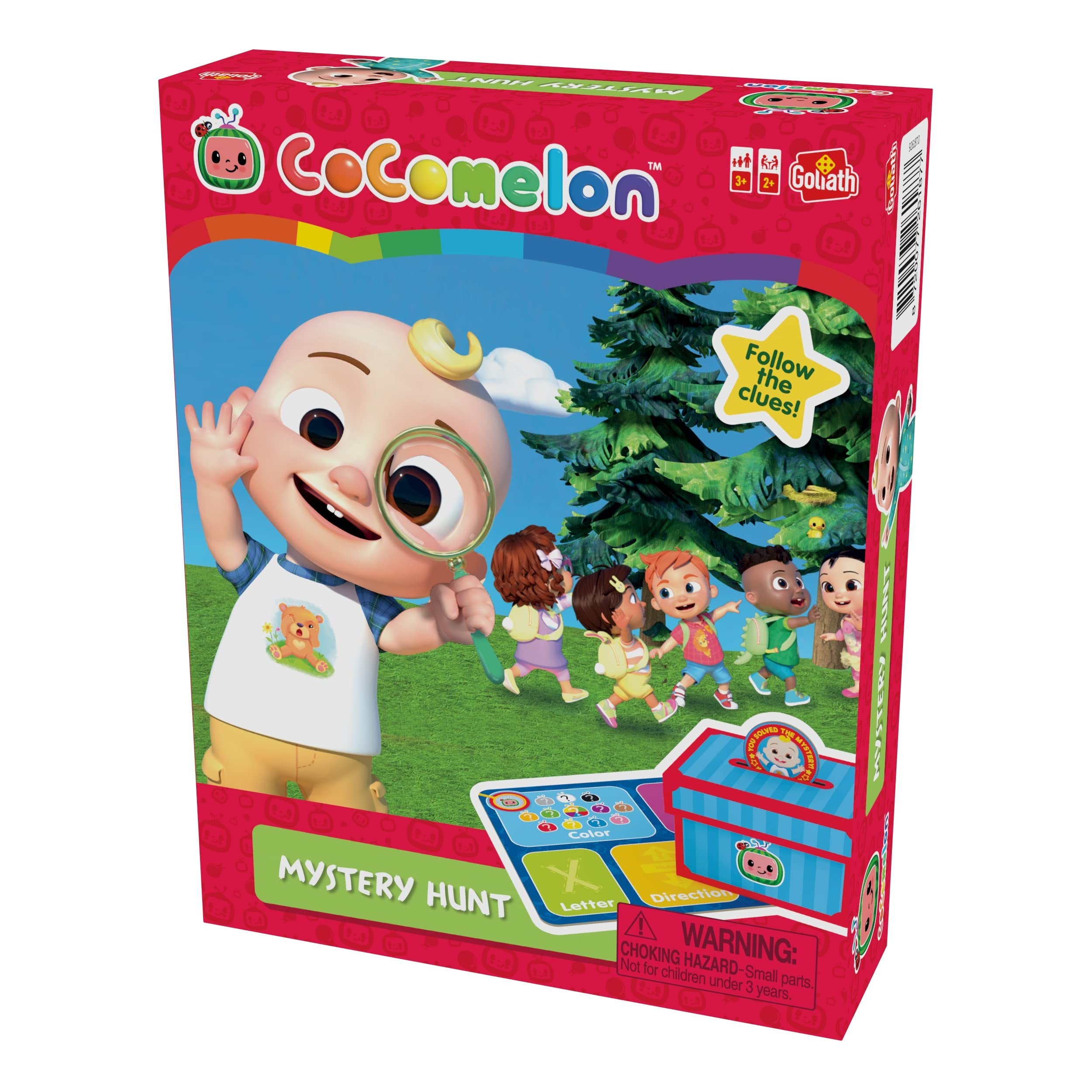 Goliath CoComelon Mystery Hunt Game - Follow The Clues and Guess The Object - Ages 3 and Up, 2 or More Players