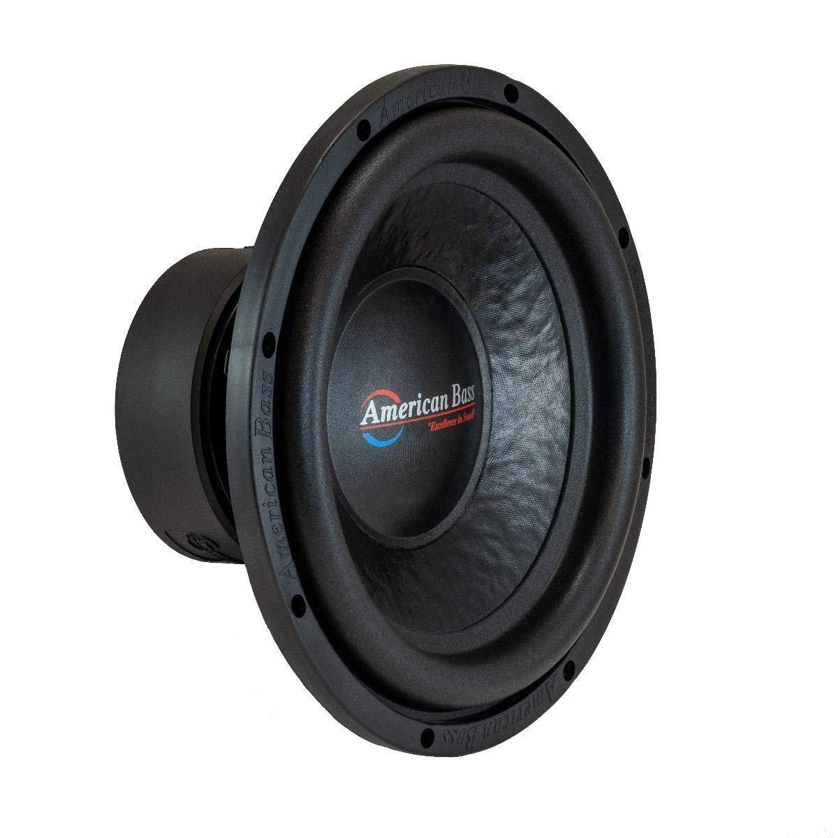 American Bass XD-1044 XD 10-inch Subwoofer 450 Watt RMS / 900 Watt Max Dual Voice Coil 4 Ohm Voice Coils 125 Oz Magnet