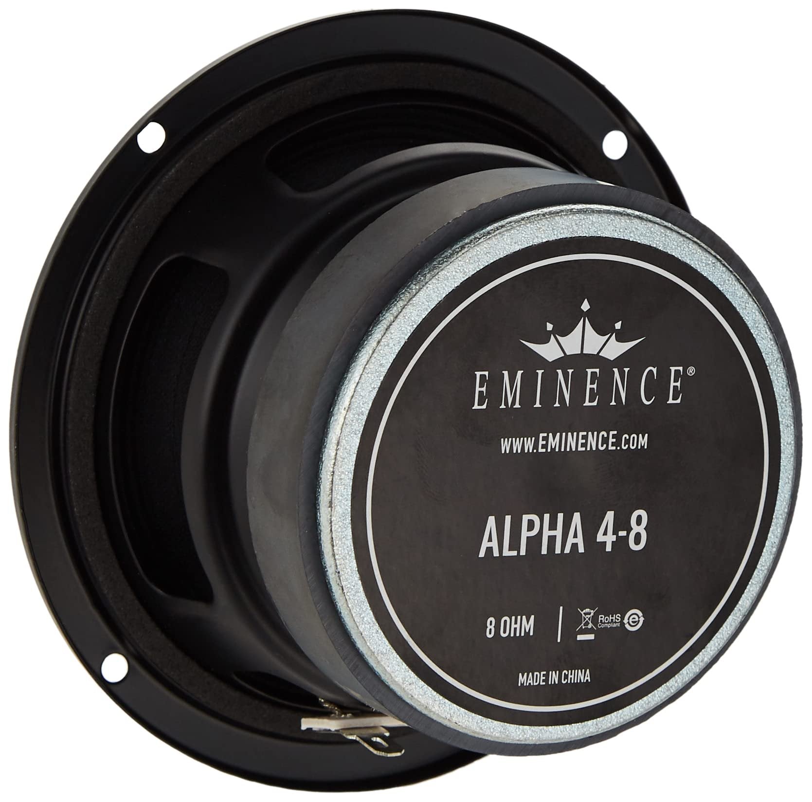 Eminence American Standard Alpha-4-8 (Pair) 4" Pro Audio Speakers, 55 Watts at 8 Ohms
