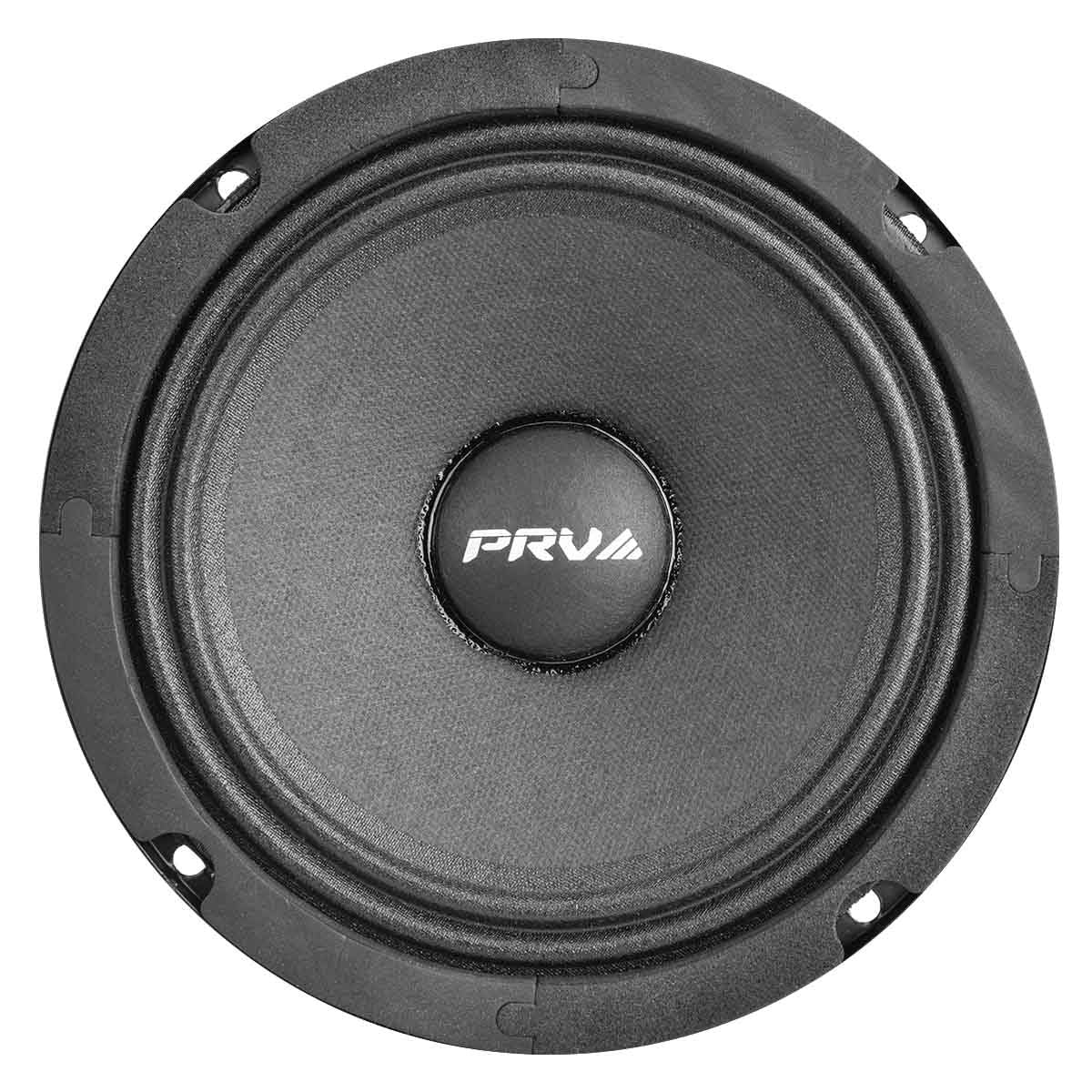 PRV AUDIO 6.5 Inch Shallow Midrange Speaker, 6MR200A, 200 Watts, 8 Ohm Shallow Mount Car Audio Slim Speaker, 1.5 in Voice Coil, Compact for Doors (Single)