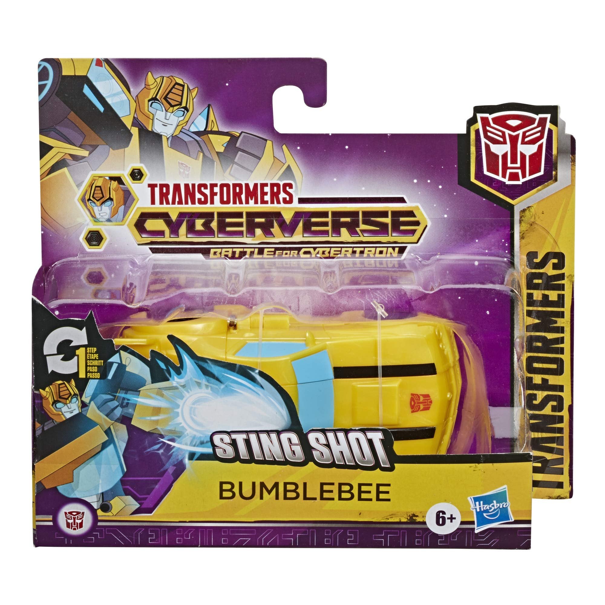 Transformers TRA CYBERVERSE 1 Step Bumblebee
