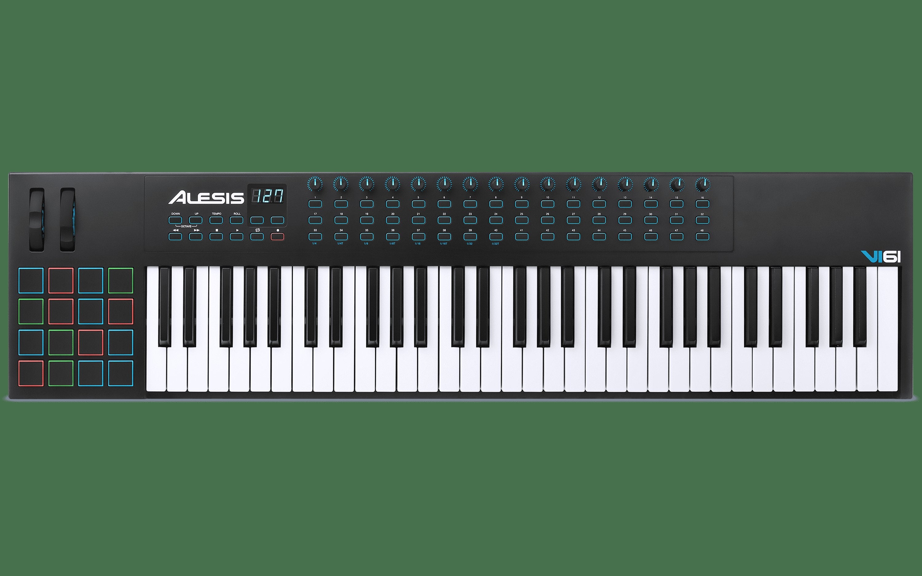 Alesis VI61 Advanced 61-Key USB/MIDI Keyboard Controller