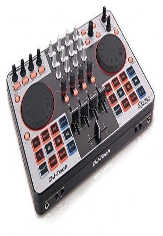 DJ Tech, 88-Key, 10.00 x 3.00 x 14.00 (4MIX) Black