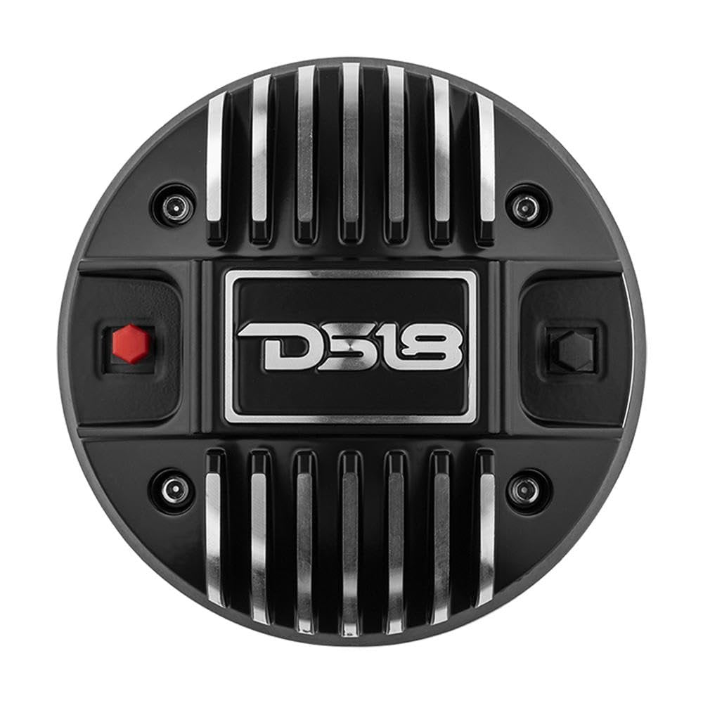 DS18 PRO-D2 2" Compression Driver with Titanium Voice Coil 8-Ohm 800W Max Power 400W RMS Extremely Loud 109dB - 2 inch Car Audio Driver Outstanding Performance for Pro Audio/Voceteo World - 1 Driver