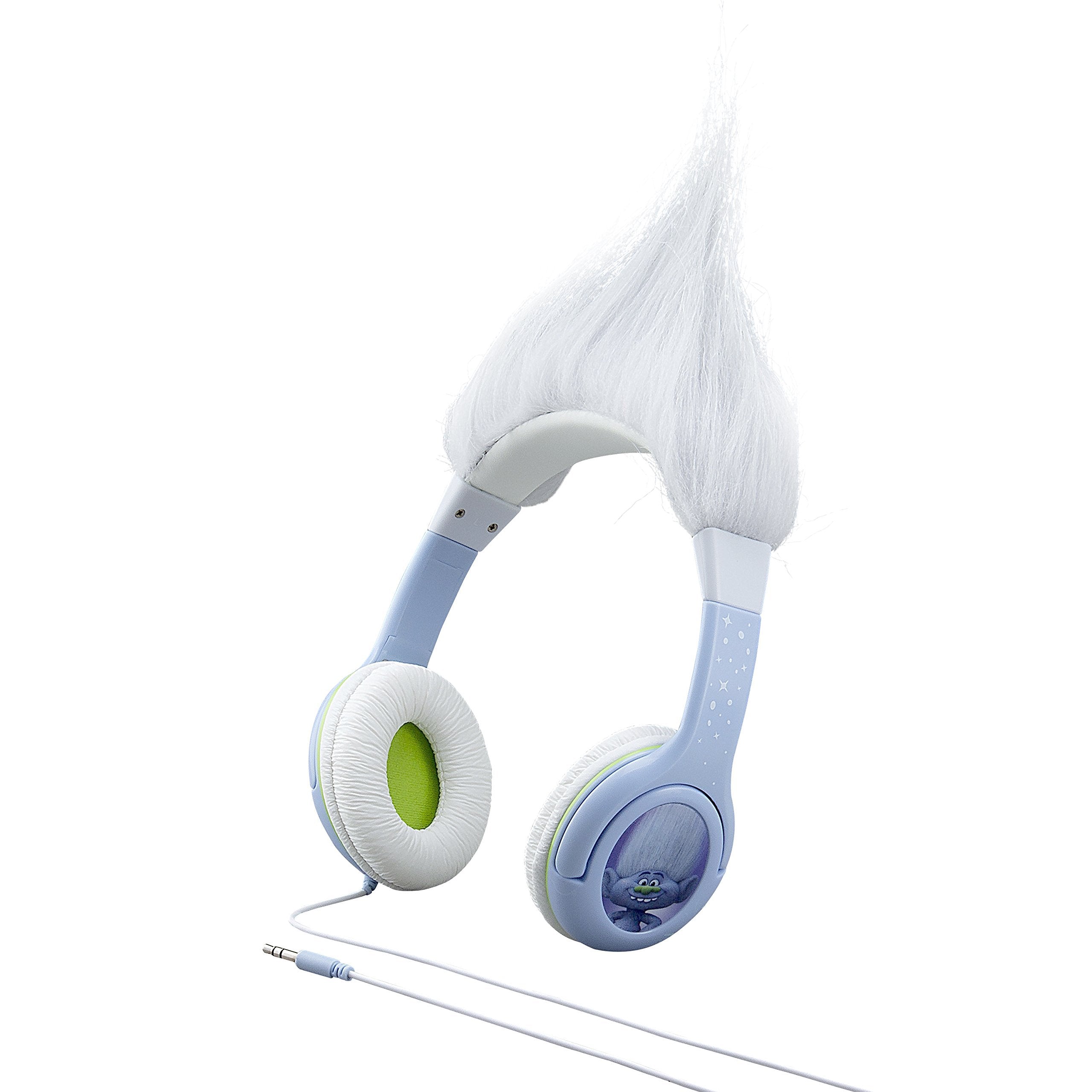 Trolls Guy Diamond Kid Friendly Headphones with Built in Volume Limiting Feature for Kid Friendly Safe Listening