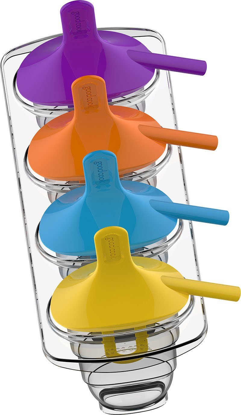 Good Cook 4-Piece Ice Popsicle Maker
