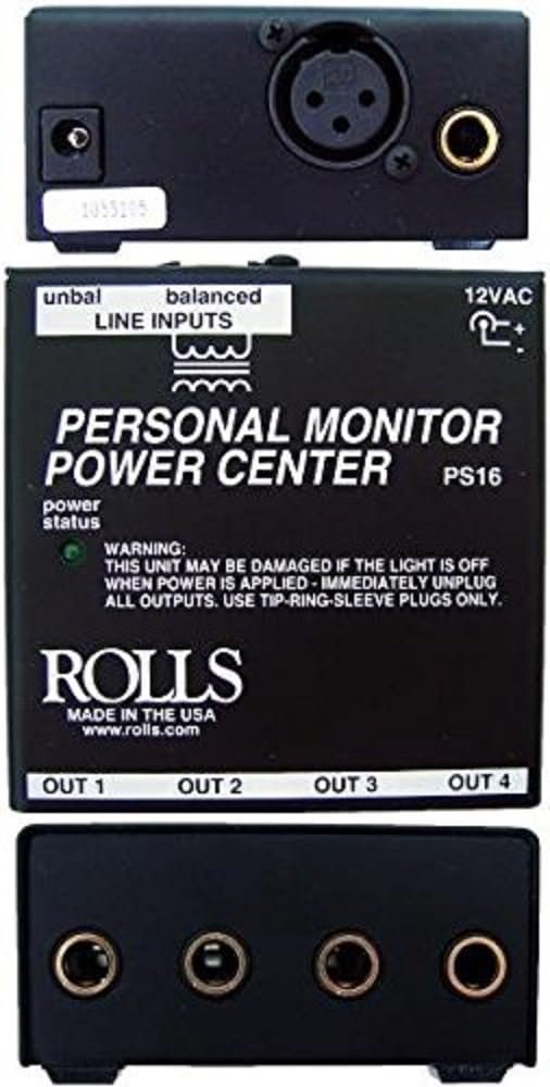 rolls A- B Box, Black (PS16)