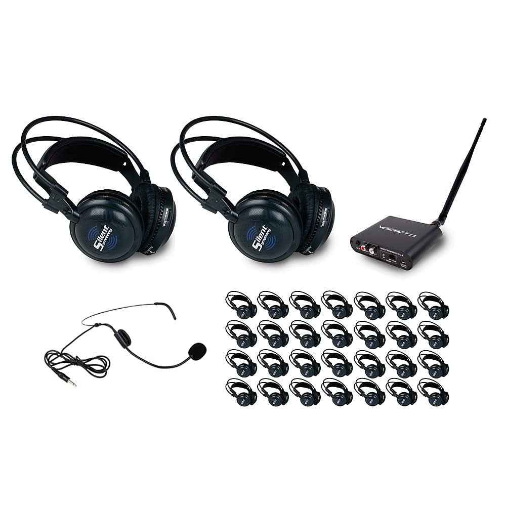 VOCOPRO SILENTSYMPHONYLE SilentSymphony-Learn - 10 Station Stereo UHF Wireless Listening Center