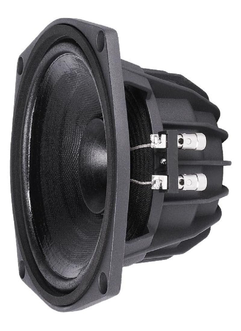 Faital Pro 6PR150-8 6-inch Mid Bass Woofer 8-Ohms Low-Frequency Loudspeaker High Power Efficiency Midrange Sound Speaker Applications 150-Watt Rms 300-Watt Max 97db