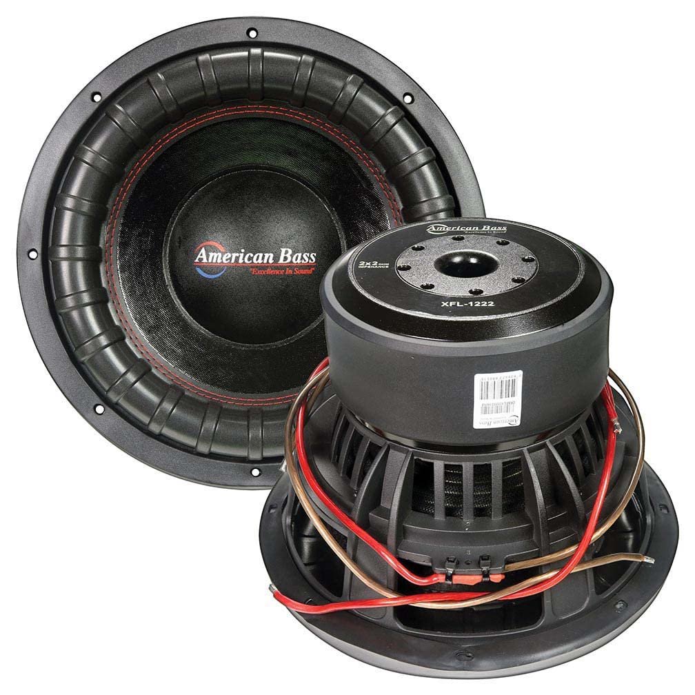 American Bass Usa XFL 1222 2000W Max Dual 2Ω 12" Subwoofer