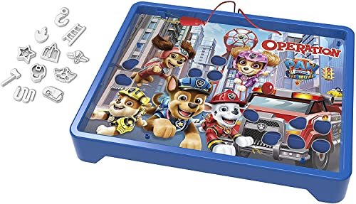 Operation Game: Paw Patrol The Movie Edition Board Game for Kids Ages 6 and Up, Nickelodeon Paw Patrol Game for 1 or More Players