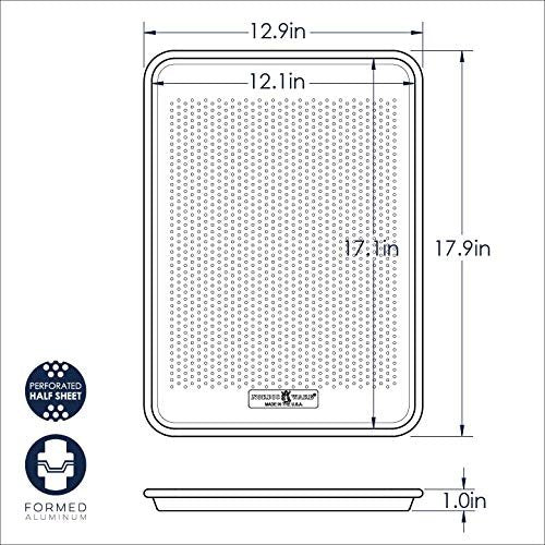 Nordic Ware Perforated Crisping Half Sheet