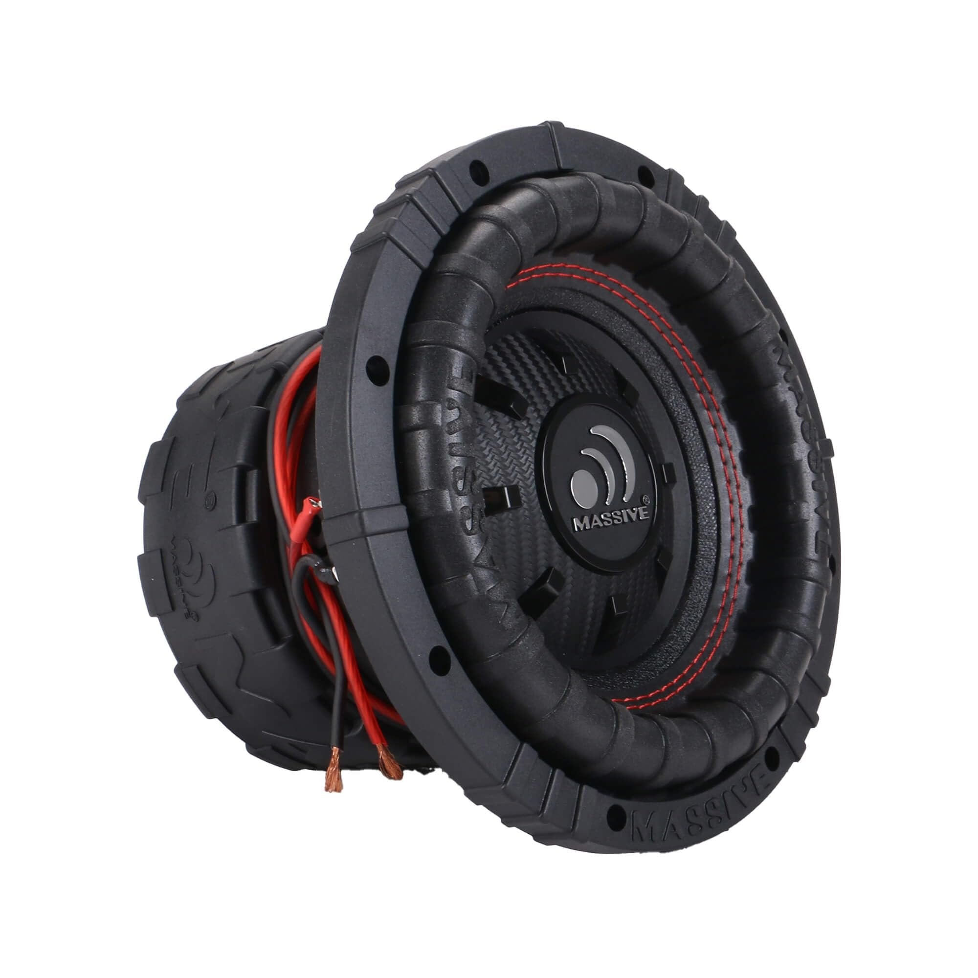 Massive Audio GTR82-8" 600 Watts RMS / 1200w MAX Dual 2 Ohm Subwoofer with Grill