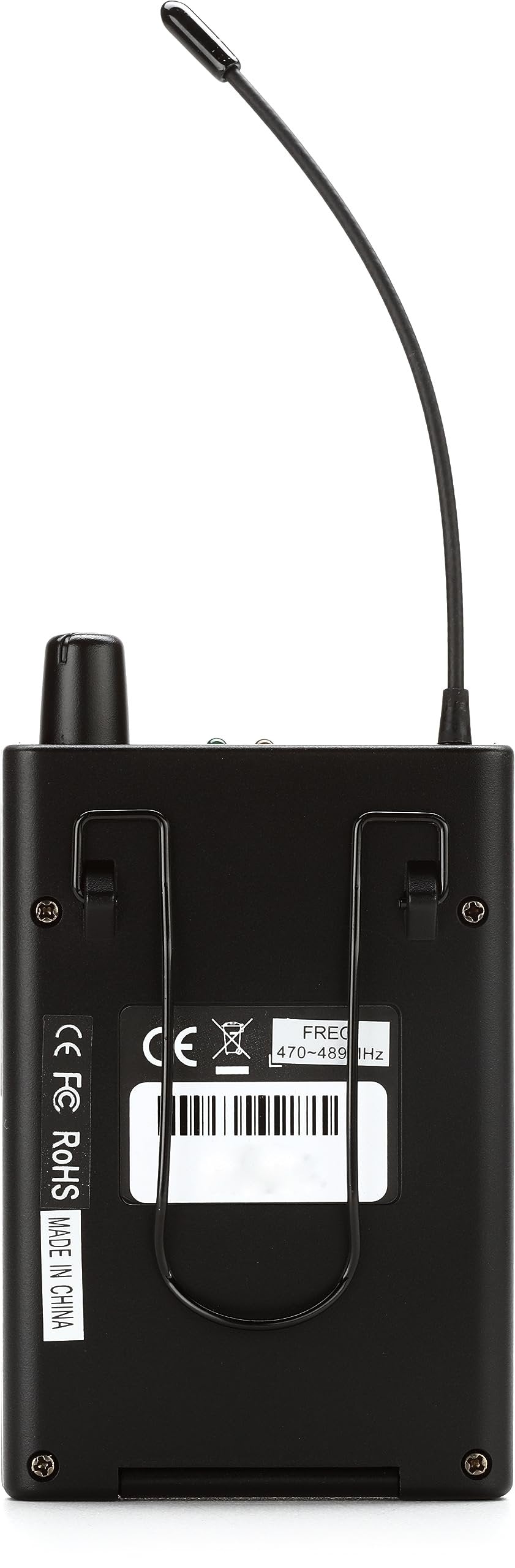 Galaxy Audio AS-950R Wireless in-Ear Monitor Receiver (470-494 MHz),Black