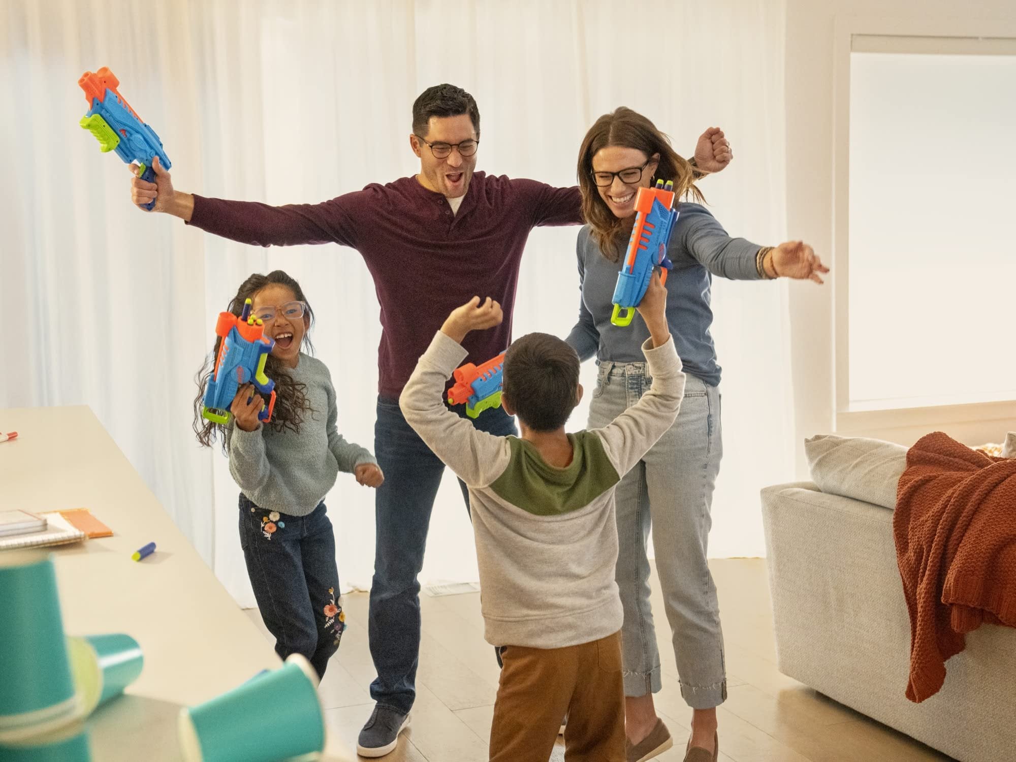 Nerf Elite Junior Ultimate Starter Set, 2 Blasters, 15 Nerf Elite Darts