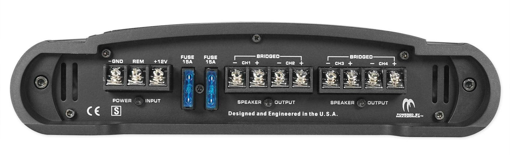 Autotek MM1020.4 The Mean Machine Amp (4 Channels, Class AB, 1,000 Watts)