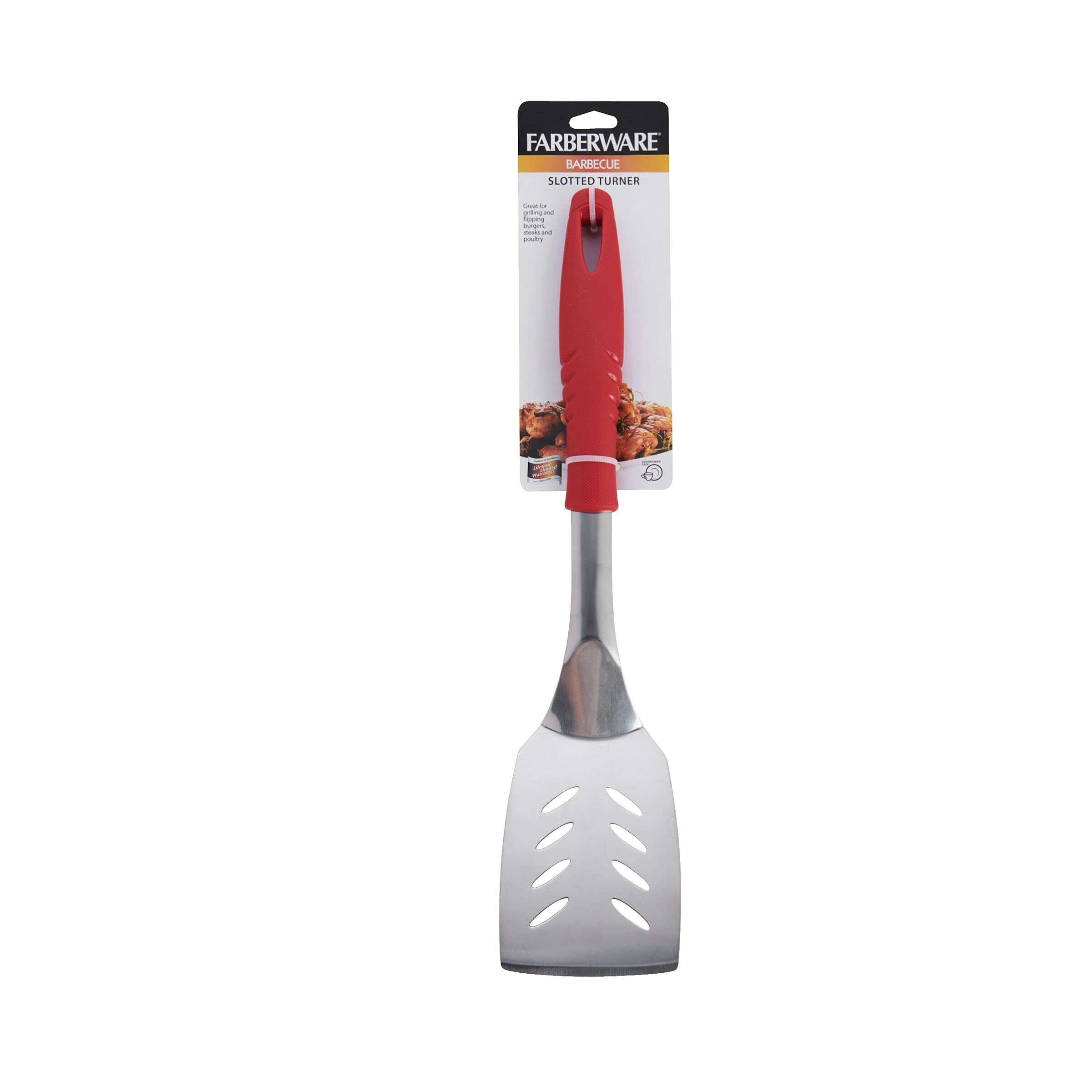 Farberware 5261916 Barbecue Turner, 1 EA, Red