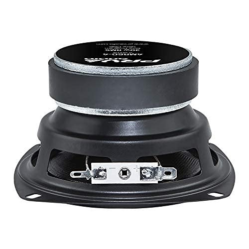 PRV AUDIO 4 Inch Midrange Speaker 4MR60-4, 60 Watts Program Power, 4 Ohm, 30 Watts RMS Power Pro Audio Loudspeaker (Single)