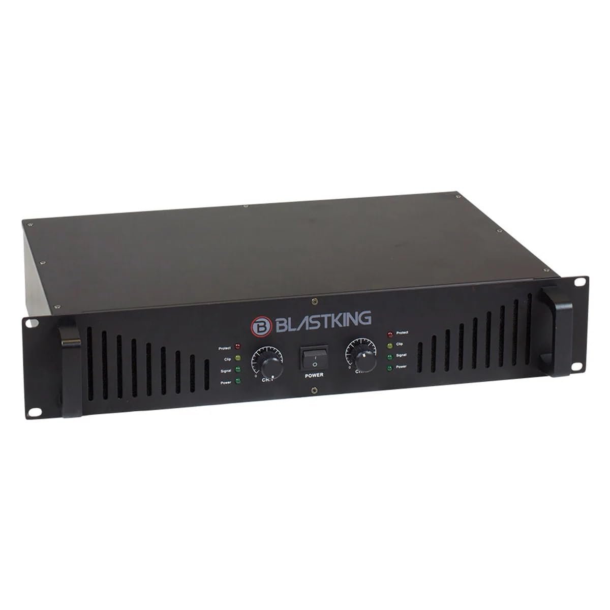 Blastking DP4000 Amplifier 4000 Watts 2 Channel Reliable Versatile Pro Audio Equipment Self Protection Mode Against Overload Over Heat Short Circuit