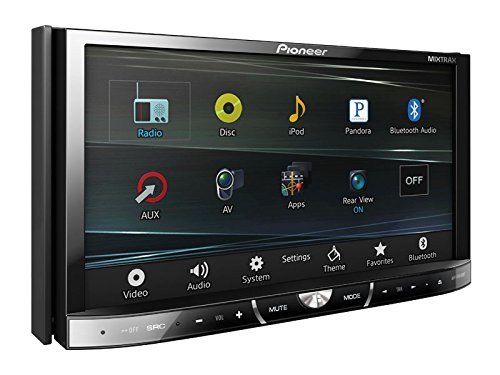 NAKAMICHI NA6605 Double-Din In-Dash 6.8" WVGA Display Apple Car Play & Andriod Auto Multimedia CD DVD USB MP3 Bluetooth Spotify & Pandora Car Stereo Receiver
