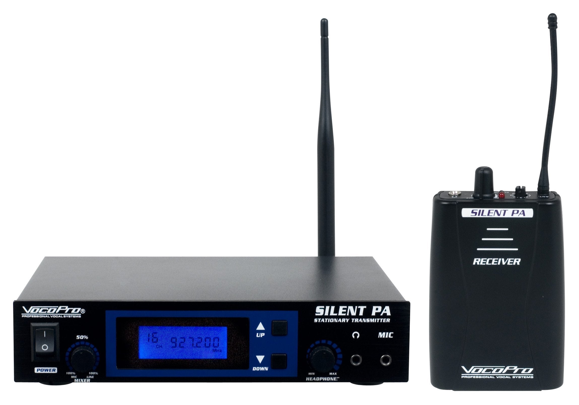 VocoPro Transmitters, USB, Black, 15.00 x 5.00 x 17.00 (SILENTPASOLO)