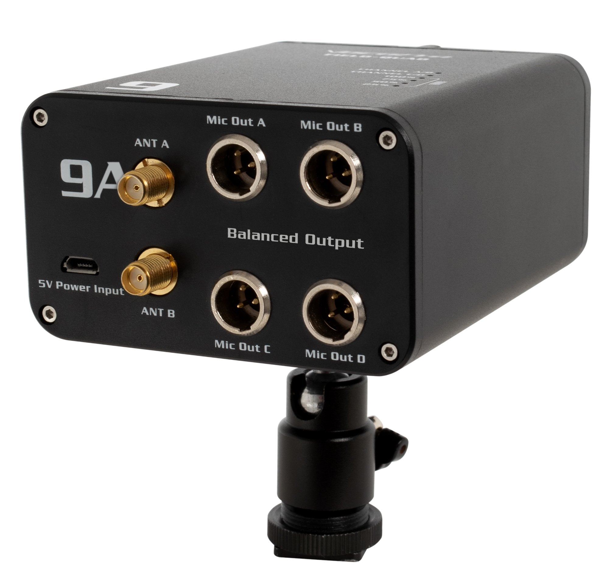 VocoPro - Portable Eight Lavalier Field/Camera-Mountable Wireless Microphone System. (VCOFIELD-QUAD-FILM-8L)