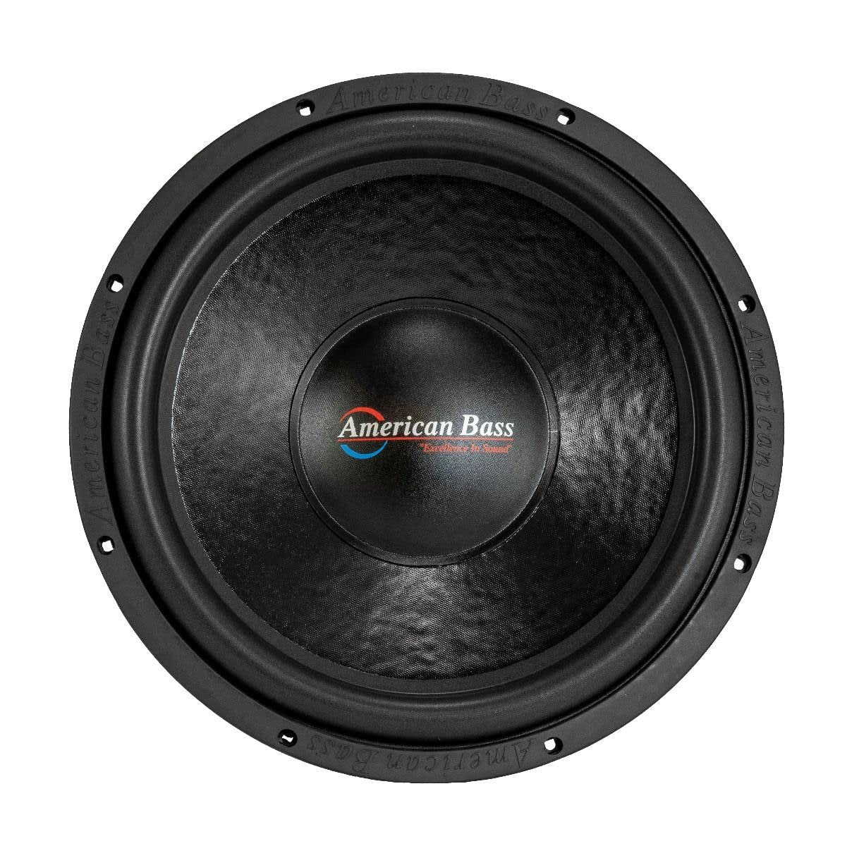 American Bass XD-1044 XD 10-inch Subwoofer 450 Watt RMS / 900 Watt Max Dual Voice Coil 4 Ohm Voice Coils 125 Oz Magnet