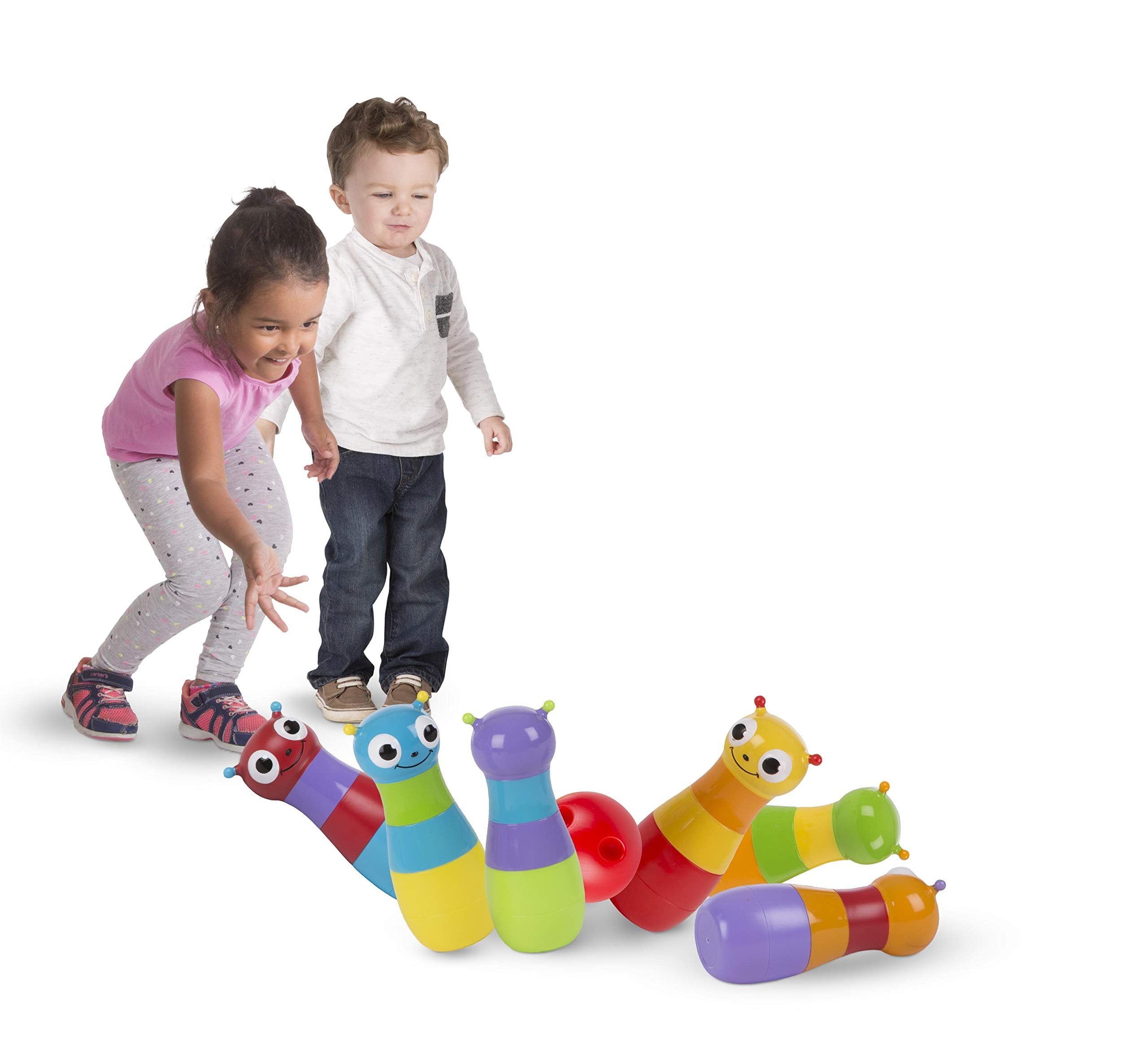 Melissa & Doug Cute as a Bug Bowling Set Kids Indoor Outdoor Game (8 Pcs)