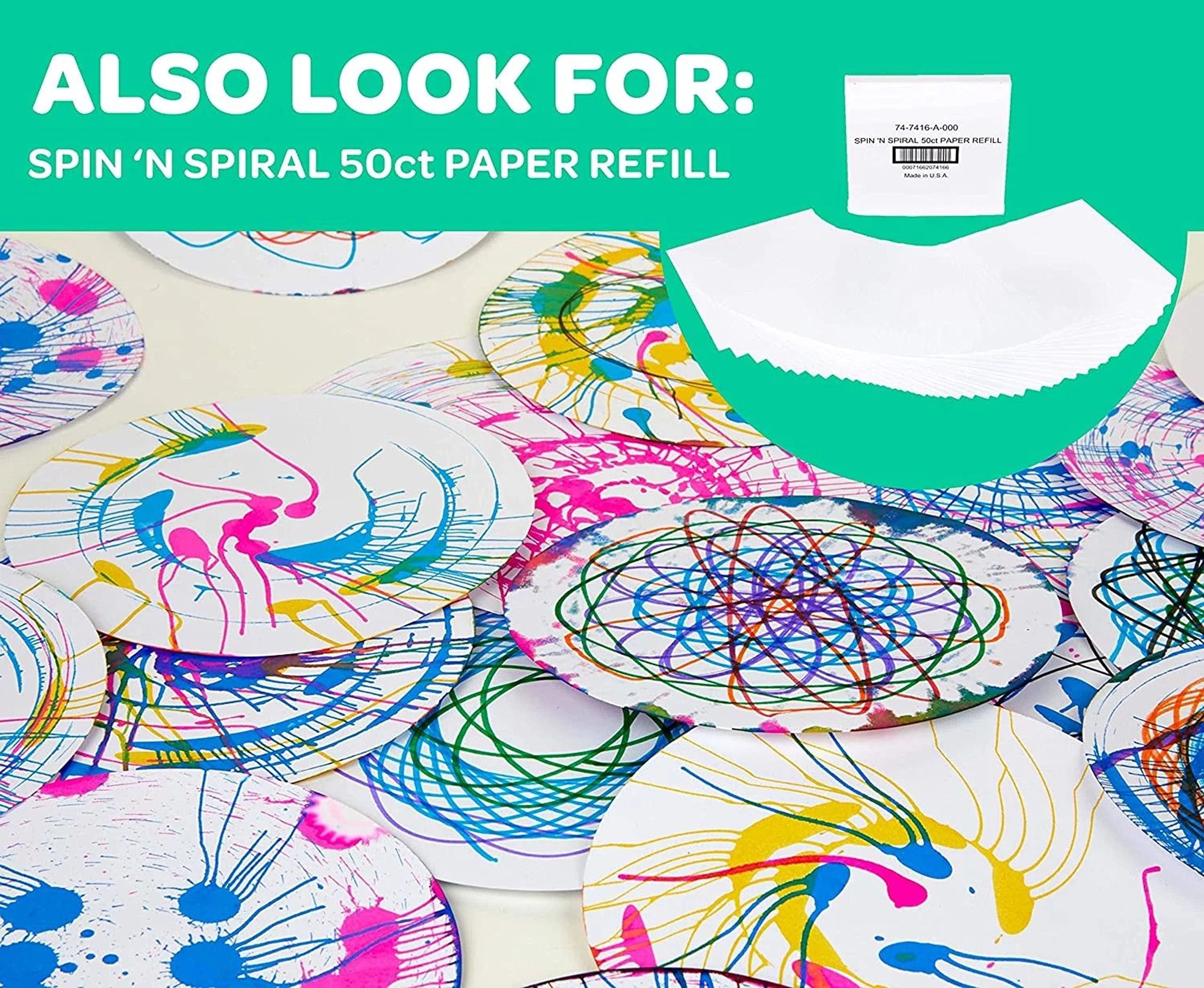 Crayola Spin & Spiral Art Station, DIY Crafts, Toys for Boys & Girls, Gift, Age 6, 7, 8, 9