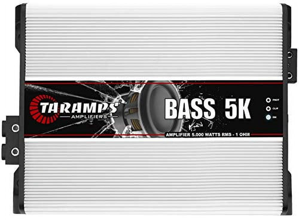 Taramps Class D BASS 5K 5000 Watt RMS 1 Ohm Auto Sound Systems Mono Amplifier