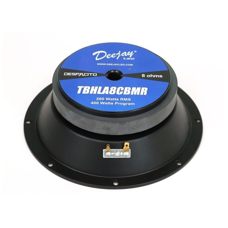 DEEJAY LED TBHLA8CBMR 8 Ohm 8-inch Sealed Back High Power Djl Despacito 8 Midrange