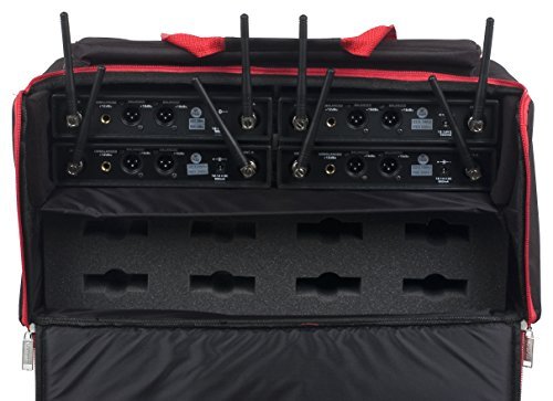 VOCOPRO UDH-CHOIR-8-MIB Eight Channel Wireless Handheld Microphone System In A Bag