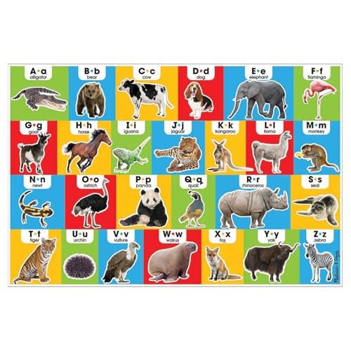 Melissa & Doug Animal Alphabet Floor Puzzle - 24 Pieces