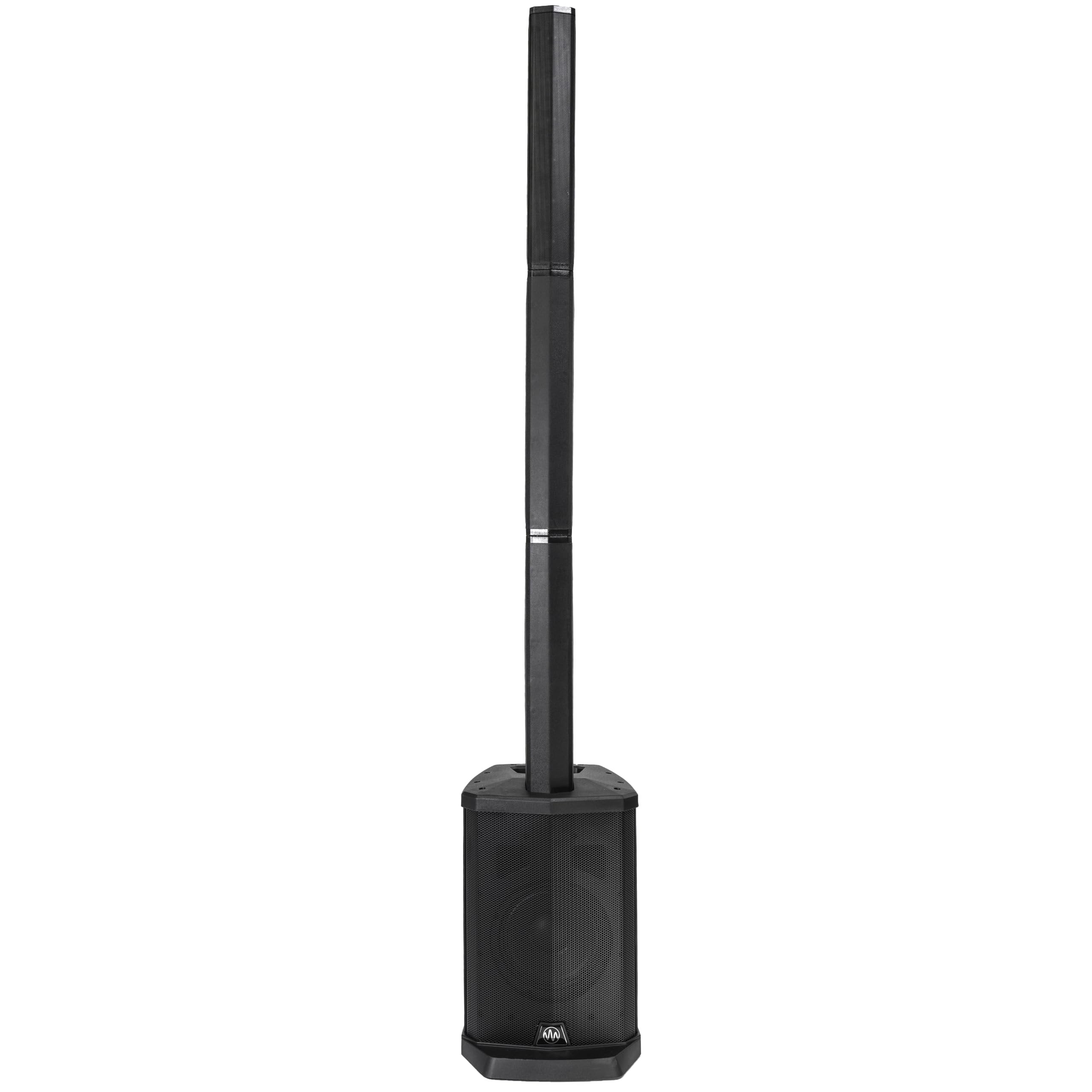 Gemini Sound WPX-2000TOGO Active Battery-Powered Column Line Array Speaker System - 1000W Peak Power, 8-Hour Playtime, Bluetooth, TWS Link, Wireless Audio, 3-Channel Mixer, Portable PA for DJs, Events
