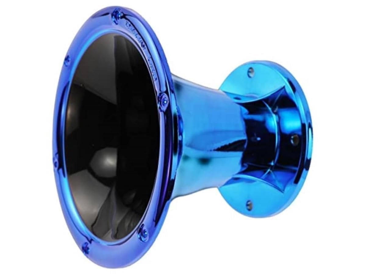 DEEJAYLED 2" Bolt ON Horn Black Blue