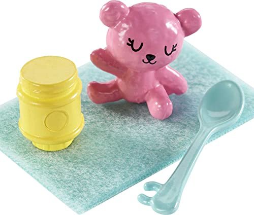 Barbie Skipper Babysitters Inc Doll & Accessories Set with Skipper Doll in Checked Skirt, Baby Doll & 4 Themed Pieces