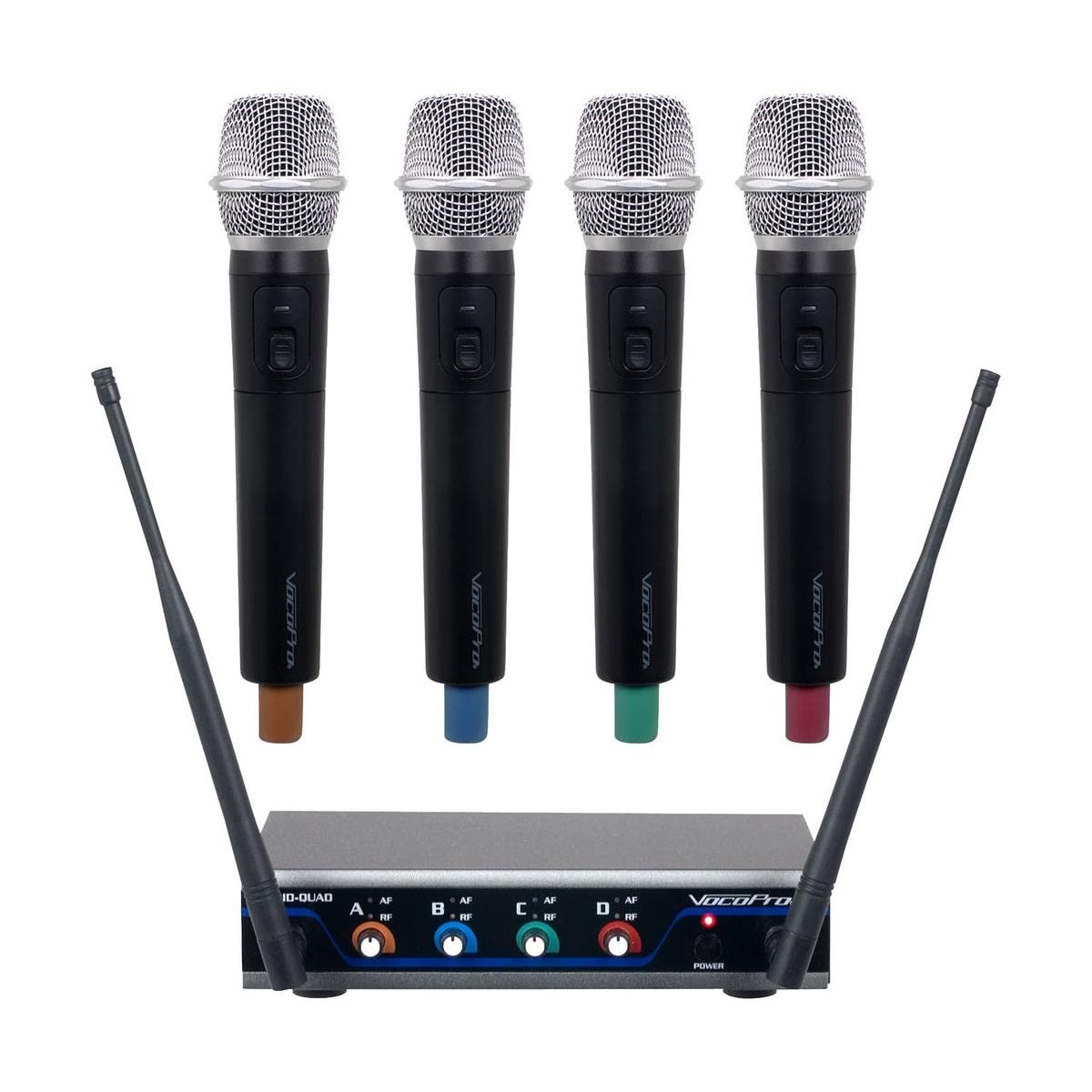 VocoPro, 4 A-B Box, USB, Black, Digital-Quad-H3 (DIGITALQUADH3)