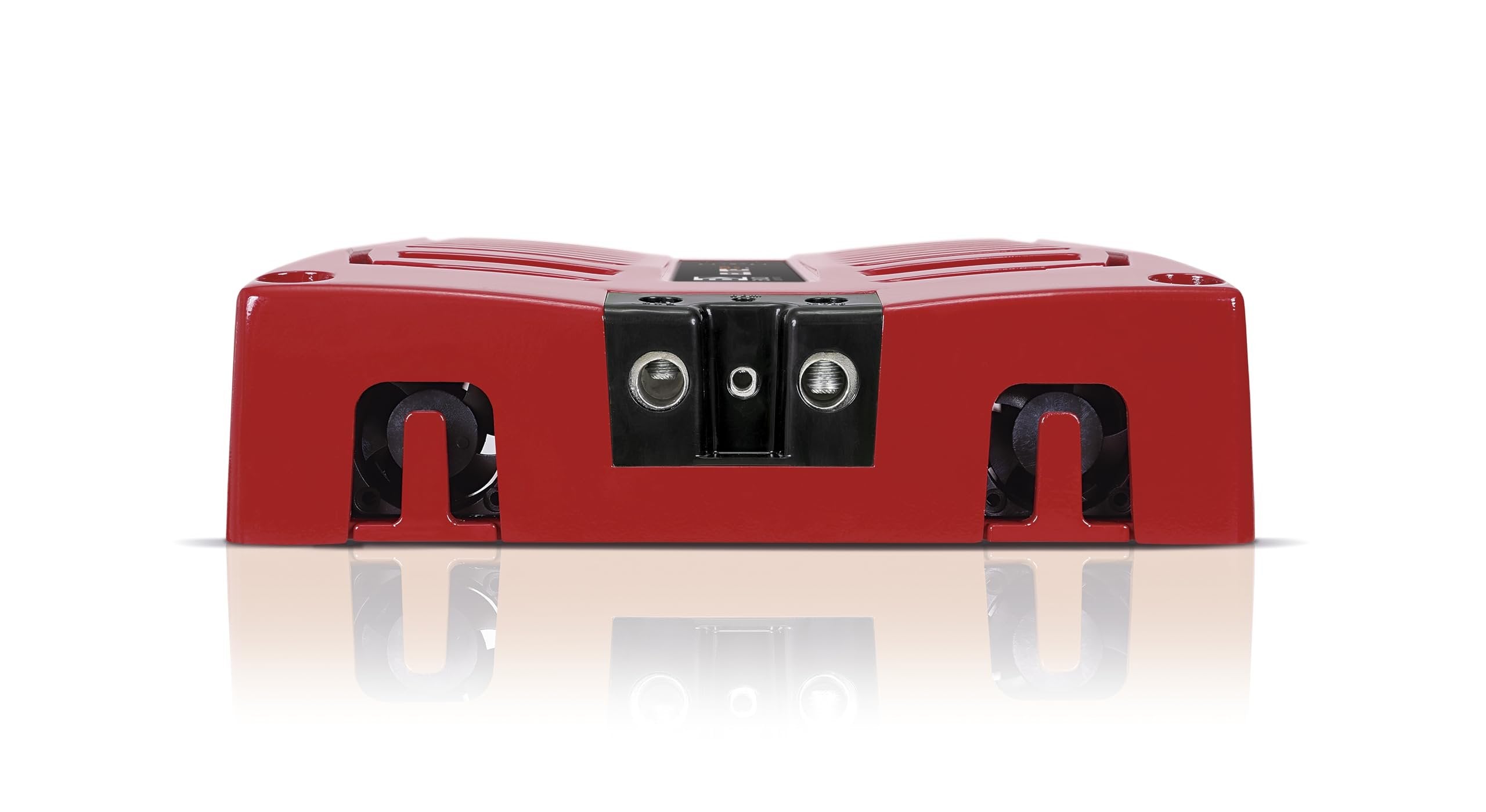 BANDA Audioparts ELITE4000.41OHMRED 4-Channel 1000 Watts Max @ 1 Ohm Vehicle Bass Car Audio Amplifier with Subsonic Filter & Low Pass Filter Stable LED Indicators, Red - 4000.41OHMRED