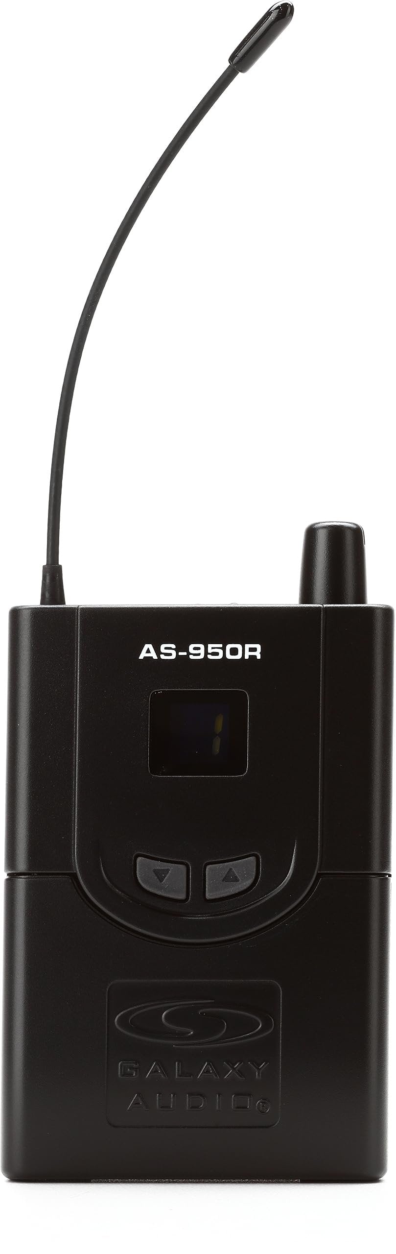 Galaxy Audio AS-950R Wireless in-Ear Monitor Receiver (470-494 MHz),Black