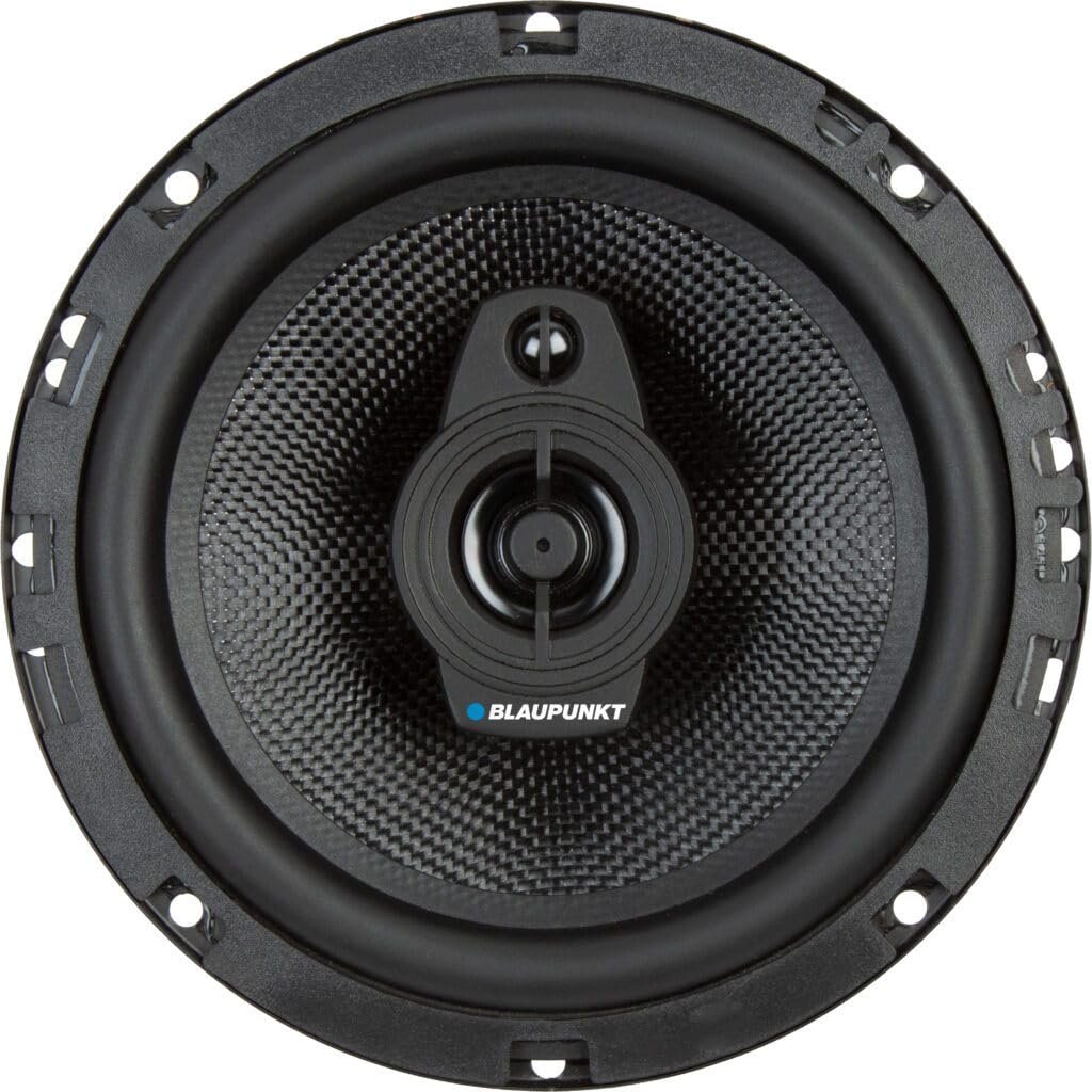BLAUPUNKT BPSX6530 X-Series Speakers 6.5 inch 3-Way Car Audio Speaker 35 Watts Rms 70 Watts Peak Power Electronic Device Component Sound System