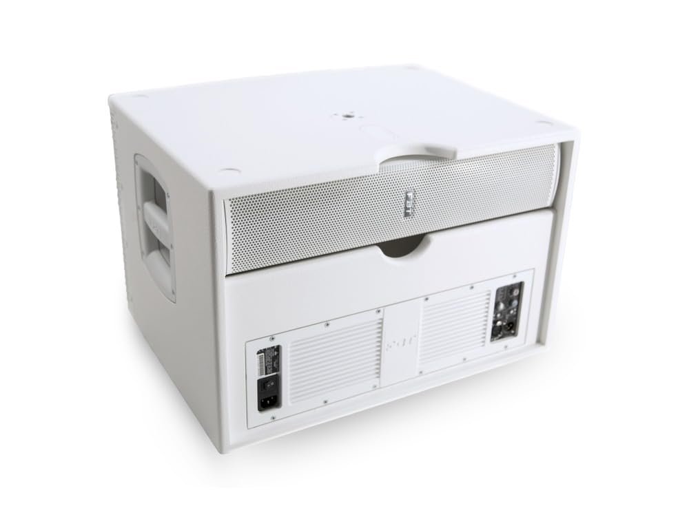 FBT AUDIO CS1000WH 12-inch Compact Line Array Sub Pole DPS USB Mixer Portable Active Sub/Sat Integrated System 600W + 400W RMS, 129 dB SPL