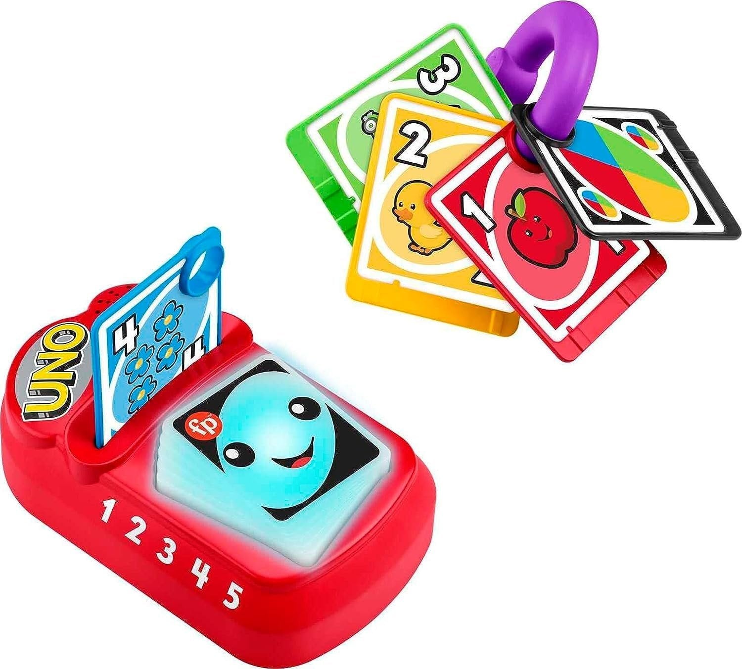 Fisher-Price Laugh & Learn Counting and Colors UNO Electronic Learning Toy for Infants