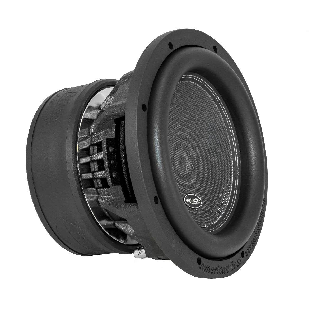 American Bass XD-1044 XD 10-inch Subwoofer 450 Watt RMS / 900 Watt Max Dual Voice Coil 4 Ohm Voice Coils 125 Oz Magnet